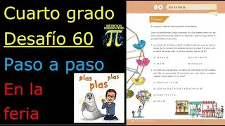 ✅CUARTO GRADO DESAFÍO 👉60 EN LA FERIA🎡 🎢