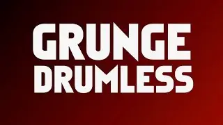Grunge Rock Backing Track For Drums