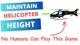 No Human Can Play This Game: maintain the Height of a  2D Helicopter by PID Controller in Python.