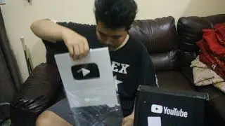 โล่เงิน 2019 ของขวัญปีใหม่จากยูทูป 100,000 Sub  