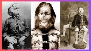 AS ATRAÇÕES BIZARRAS DOS CIRCOS DO PASSADO