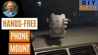 Great Hands-Free Cell Phone Car Mount! iOttie Phone Holder Product Review - by DIYNate