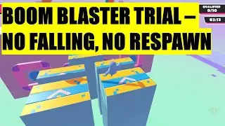 BOOM BLASTER TRIAL No Fall, No Respawn - Fall Guys Gameplay 60fps
