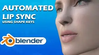 Automated Lip Sync using Shape Keys | Blender 3D