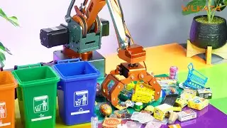 Watch Robot MT4 Big Servo Gripper Tackle Trash Sorting Like a Pro! ♻️🤖WLKATA Robotic ARm