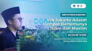 BREAKING! Speech by Wildan Miftahudin, Student Representative for the 68th Anniversary of UIN Jak...
