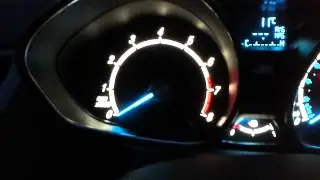 Fiesta 2013 Instrument Cluster Dials Fault