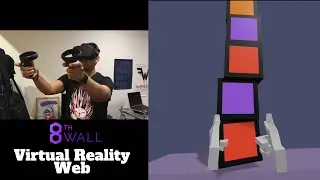 8th wall  - Virtual Reality Power | WebVR Template |  webxr