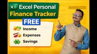 How to Build a Personal Finance Tracker in Excel (Beginner Friendly)