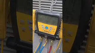 Checking for a freon leak with nitrogen