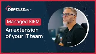 Managed SIEM - An extension of your IT team!