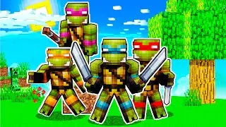 Finalmente JOGUEI o DOWNLOAD da DLC TARTARUGAS NINJAS no Minecraft