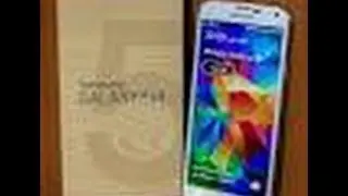 Unboxing Galaxy S5