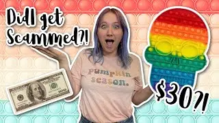 $100 Pop It Shopping Challenge!