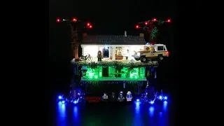 BriksMax Light Kit For Lego Lego Stranger Things The Upside Down 75810