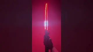 Dark Saber ignition in pitch black!