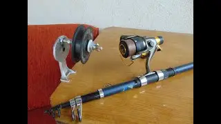 How to make a fishing line winder
