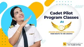Best Cadet Pilot Program Classes in India | All Details | Golden Epaulettes Aviation