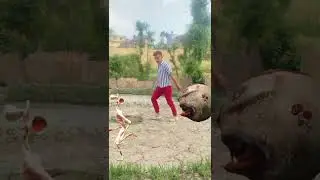 Siren head attacking man funny vfx video Part 2 | Viral magic video