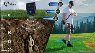 ساعة الكشف عن الذهب والمعادن يو أي جي واتش UIG Watch  | لإكتشاف الكنوز والمعادن الثمينة الدفينة