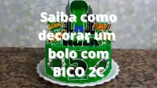 Saiba como decorar um bolo com BICO 2C