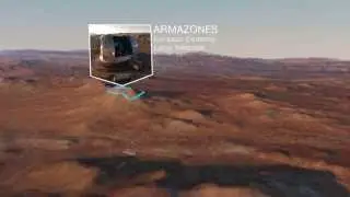 ESO. Fly-over of the planned road to armazones. HD