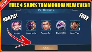 FREE EPIC SKIN TOMMOROW | NEW EVENT | MOBILE LEGENDS 2021