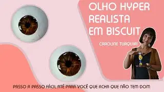 Pintura do olho hyper realista