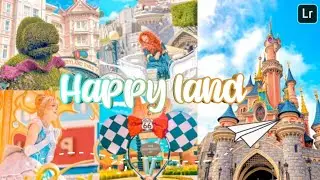Happy Land Preset | Free Lightroom Mobile Presets Free DNG| Lightroom Editing Tutorial | No Password