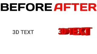 How to Make 3D Text | Pixellab