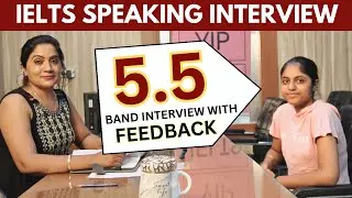 IELTS Speaking Interview 5.5 with Feedback 2023 | Sapna Dhamija