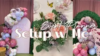 Setup w/ Me | Butterfly Baby Shower | DIYWITHKI