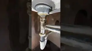 Changing Rusted Sink Drain #plumbing #homerepair