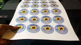 CARA CETAK SETIKER CROMO MIRORCOAT TEDAK SITEN DENGAN EPSON L1300 SERIES