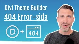 7.4 Skapa en 404 error-sida i Divi Theme Builder
