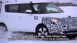 Kia pioneers energy saving ventilation systems for Soul EV - winter testing | AutoMotoTV