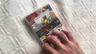 Unboxing do Super Mario 3D World + Bowser's Fury pro Nintendo Switch