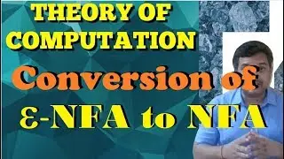 Conversion of epsilon NFA to NFA|| TOC || Studies Studio
