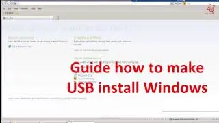 How to make USB bootable to install Windows 7, Windows Server