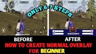 HOW TO CREATE NORMAL YOUTUBE OVERLAY IN 10-MINUTES || FOR BEGINNERS 👍👍 ||