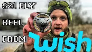 Super Cheap WISH Fly Fishing Reel BARGAIN - Review & Unboxing