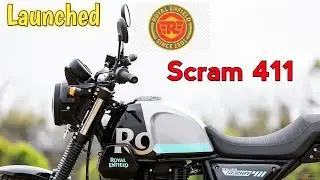 Royal Enfield Scram 411 Launched