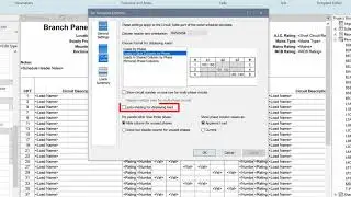 Revit 2022  Auto shading in Two column Panel Schedule 