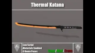 Cyberpunk 2077 - Thermal Katana Silver and Red Glow Effect [PC]
