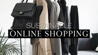 How to shop SUSTAINABLE online | Minimalist shopping guide