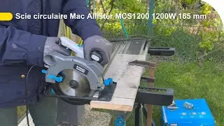 Avis consommateur : Scie circulaire Mac Allister MCS1200 1200W 165 mm | Castorama