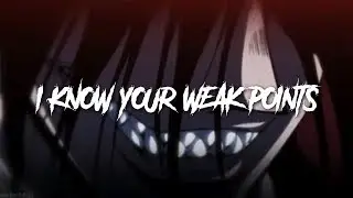 DXXM - I KNOW YOUR WEAK POINTS [PROD. SKAMI]