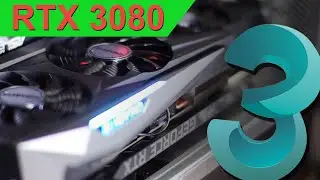 RTX 3080 performance on 3ds Max, Arnold and Tyflow