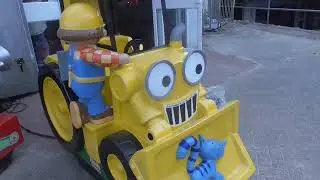 Jolly Roger Bob The Builder Standard Scoop Kiddie Ride Filmed Joyland Arcade