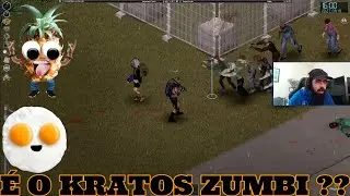 LLAUQS E GAU ENCONTRAM O KRATOS NO ZOMBOID